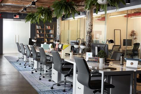 Shared Desk Space .